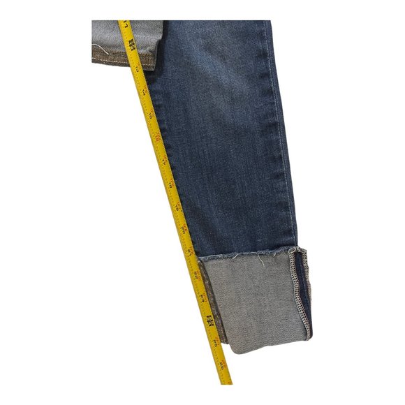 Joe's Jeans Women's Barb Cuff Mid Rise Crop Blue Jeans Size 25 Style 4500371793 - Picture 11 of 11